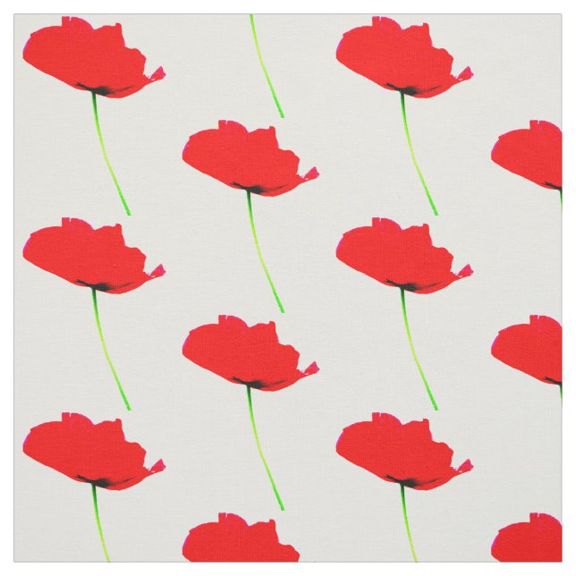 POPPY Collection Square Trinkgeld Stoff (Muster)