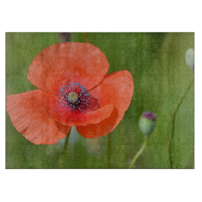 Poppy Cutting Board Schneidebrett (Vorderseite)