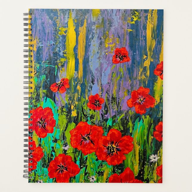 Poppy Day Planner Kalender Planer (Vorderseite)