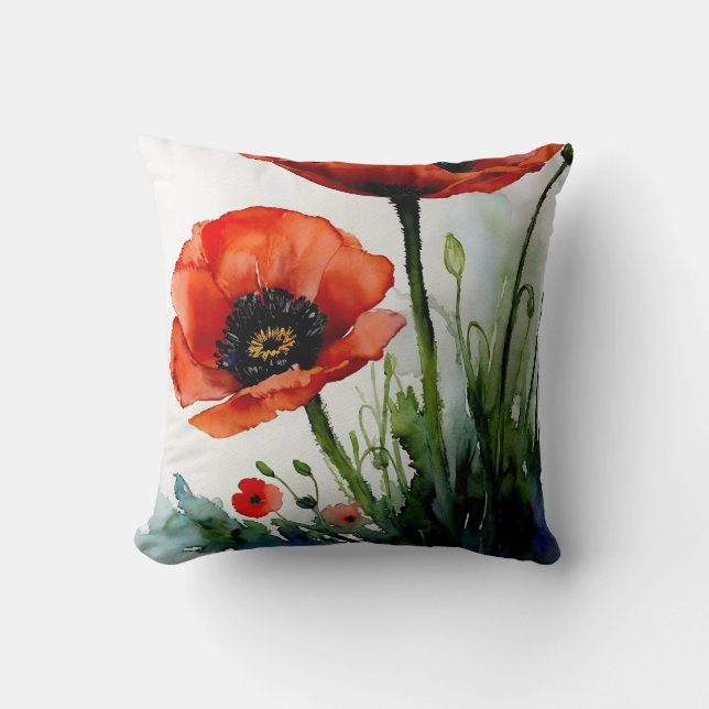 Poppy Dreams Kissen (Vorderseite)
