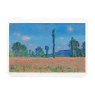 "POPPY FELD. GIVERNY" VON CLAUDE MONET MAGNET
