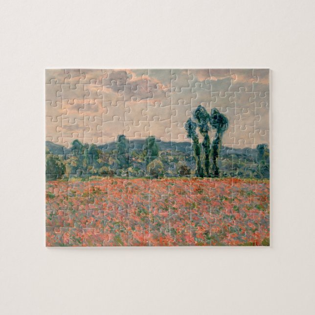 Poppy Field - Claude Monet Puzzle (Horizontal)