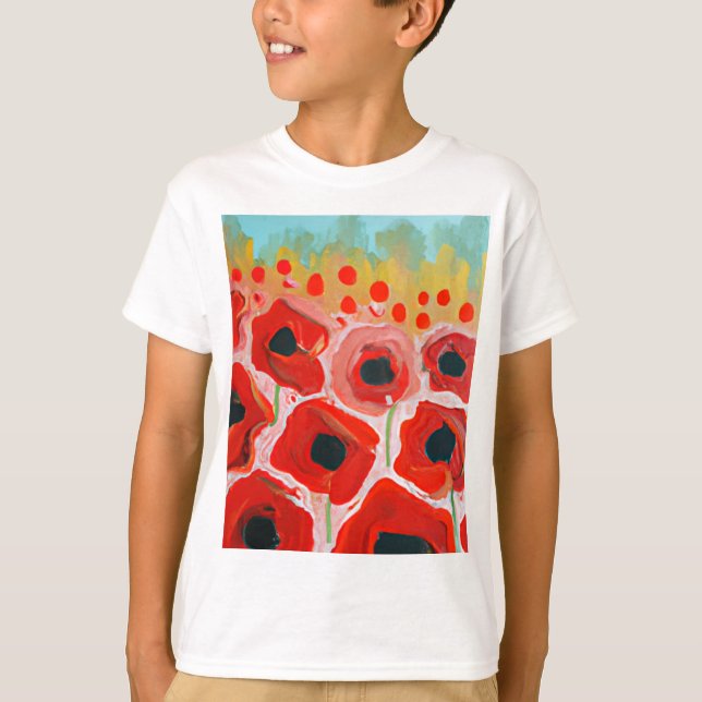 Poppy Field Collection T-Shirt (Vorderseite)