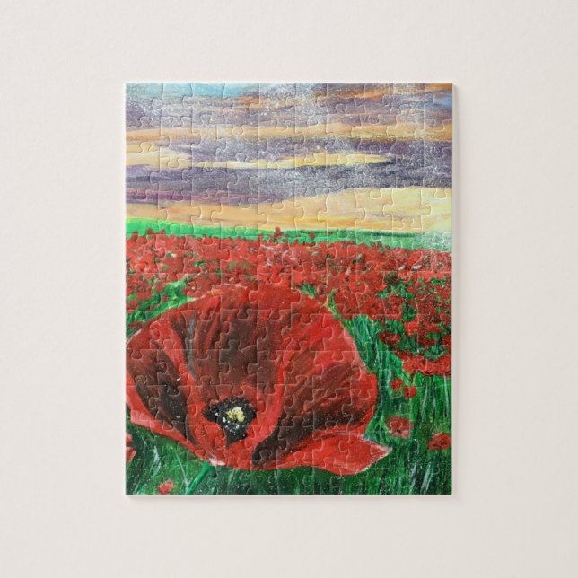 Poppy Field SF Puzzles (Vertikal)
