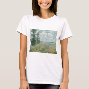 Poppy Fields bei Argenteuil von Claude Monet T-Shirt