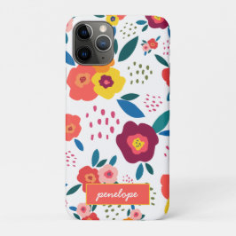 Poppy Floral Muster Kornskriptname Case-Mate iPhone Hülle