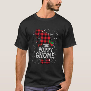 Poppy Gnome Buffalo Karo Gitter Passende Familie W T-Shirt