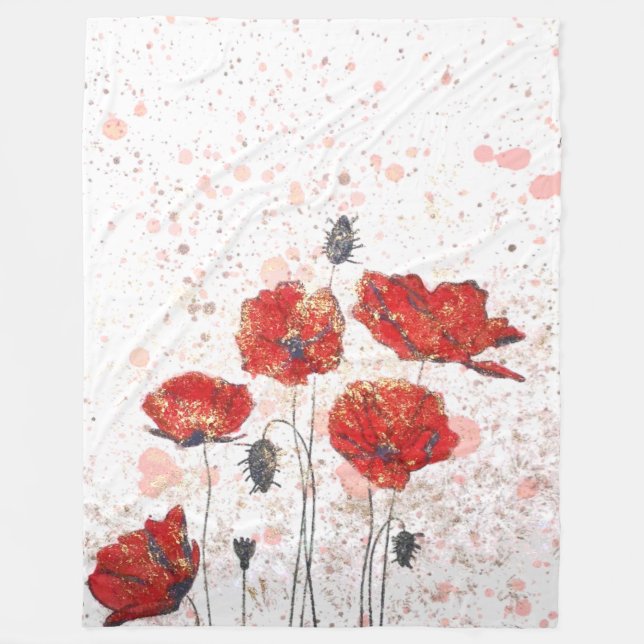 Poppy Gold Decke (Vorderseite)