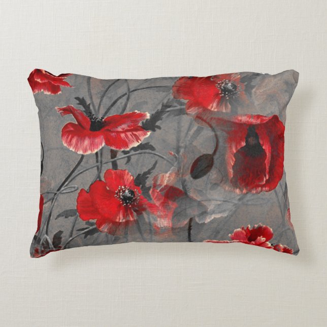 Poppy Haze Dekokissen (Vorderseite)