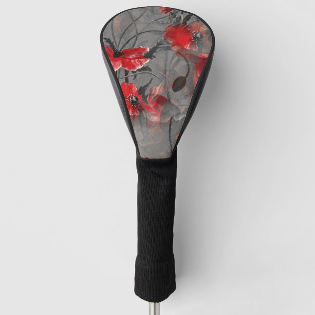 Poppy Haze Golf Headcover (Vorderseite)