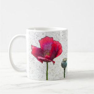 Poppy-Liebe Kaffeetasse