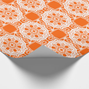 Poppy Mandala Geschenkpapier