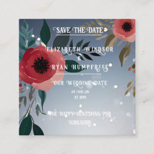 Poppy of Liebe" Einladung zur Hochzeitsfeier