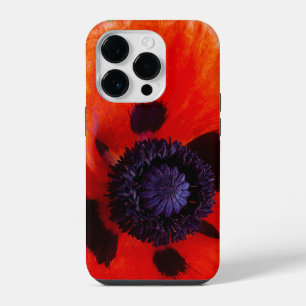 Poppy Orange Blume Foto iPhone 14 Pro Hülle