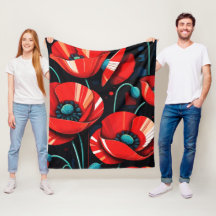 Poppy Papaver flowers