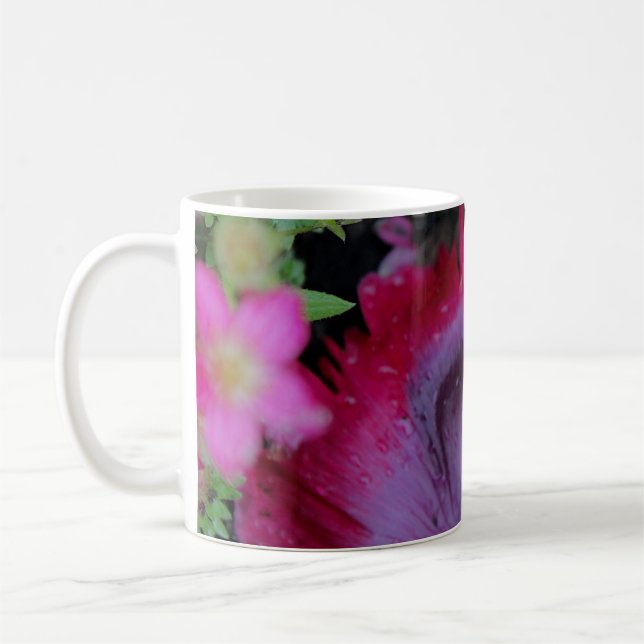 Poppy Petal & Little Pink Blume Kaffeetasse (Links)