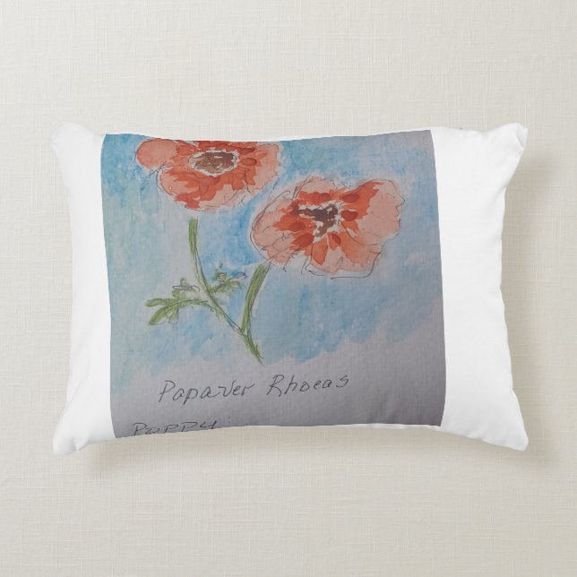 Poppy Pillow Dekokissen (Vorderseite)