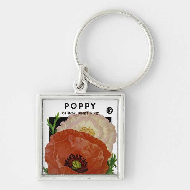 Poppy Schlüsselanhänger (Vorne)