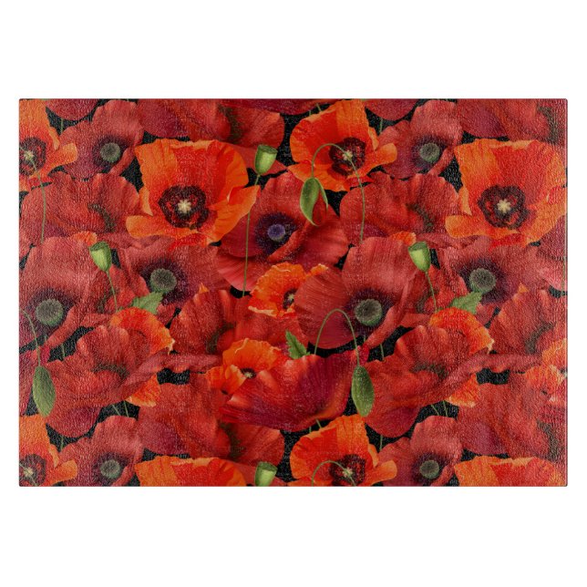 Poppy Schneidebrett (Vorderseite)