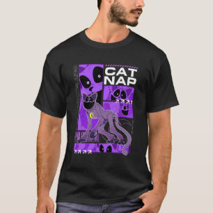 Poppy Spielzeit Katze Nickerchen Gönn Dir Ruhe Meh T-Shirt