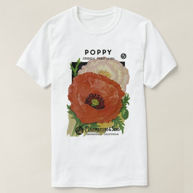 Poppy T-Shirt (Design vorne)