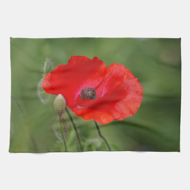 Poppy Tea Handtuch (Horizontal)