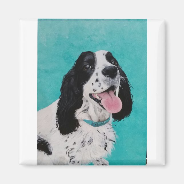Poppy the Springer Magnet (Vorne)