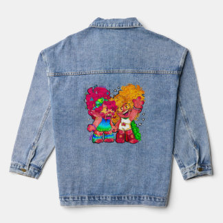 Poppy und Viva Trolls Jeansjacke