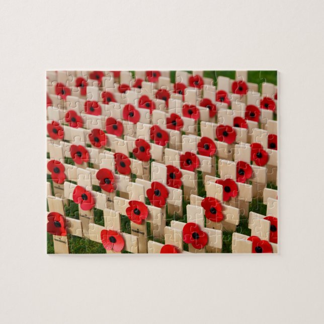 Poppy War Memorial Puzzle (Horizontal)