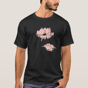 Poppy Watercolor Poppy Seeds Red Botanical Poppe T-Shirt