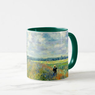 Poppyfield bei Argenteue - Monet Tasse