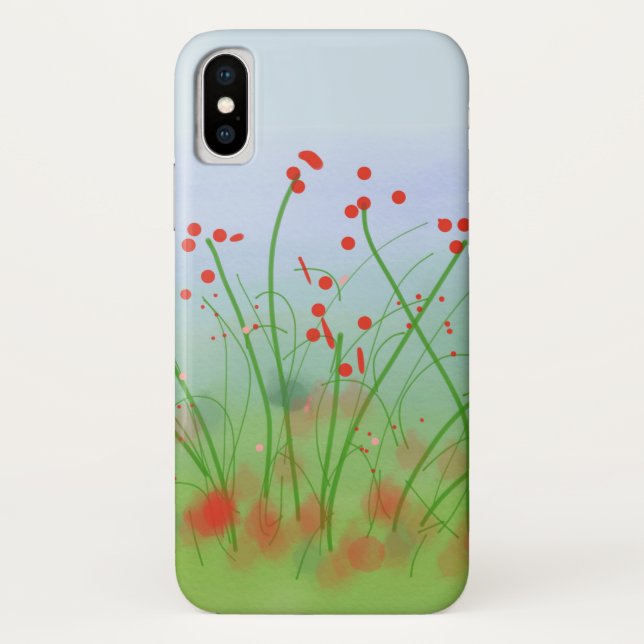 Poppyfield Case-Mate iPhone Hülle (Rückseite)