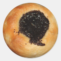 Poppyseed Kolache Aufkleber