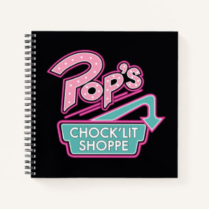 Pops Chock'Lit Shoppe Pink-Logo Notizbuch