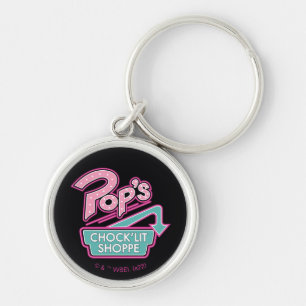 Pops Chock'Lit Shoppe Pink-Logo Schlüsselanhänger