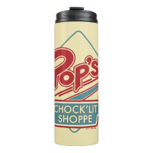 Pops Chock'Lit Shoppe Rotes Logo Thermosbecher