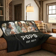 Pops Est Jahr 3 Foto-Andenken Varsity-Stil