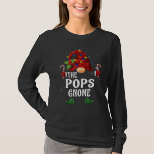 Pops Gnome Buffalo Karo Gitter Passende Familie We T-Shirt