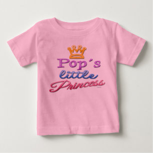 Pops kleiner Princess Baby Kleinkind T - Shirt
