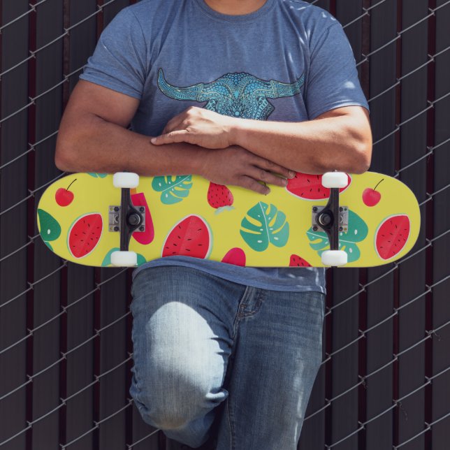 Popsicle, Cherry, Strawberry & Watermelon Skateboard (Außenbereich 3)