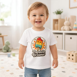 Popsicle Dreamer Retro Kinder Baby T-Shirt