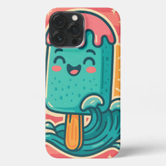 Popsicle Kawaii - Schale iPhone Gelächter Sommer 13 Pro Max Hülle