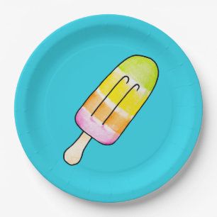 Popsicle Pappteller