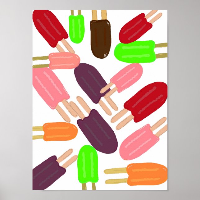 Popsicle Paradise Poster (Vorne)