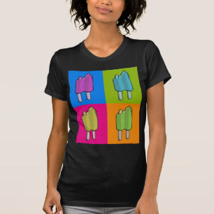Popsicle-Pop-Kunst T-Shirt