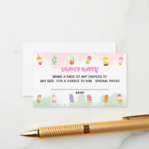 Popsicle Sie ist bereit zum Pop von Windeln