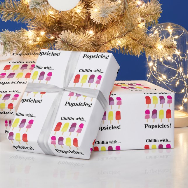 Popsiful Summer Birthday Party Geschenkpapier (Feiertage)