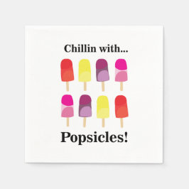 Popsiful Summer Birthday Party Serviette