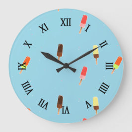 Popsirup Große Wanduhr