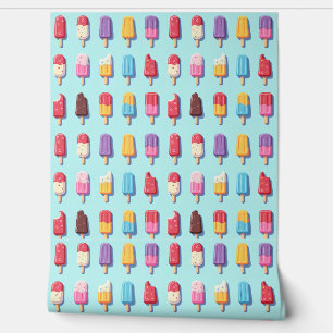 Popsiv Parade in Blue Ice Cream II Tapete